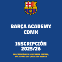 Academia CDMX 2025/26 (sin uniforme)