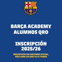 Academia QRO 2025/26 Masculino 1 Día