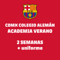 CDMX Colegio Alemán 2026 2 semanas + uniforme