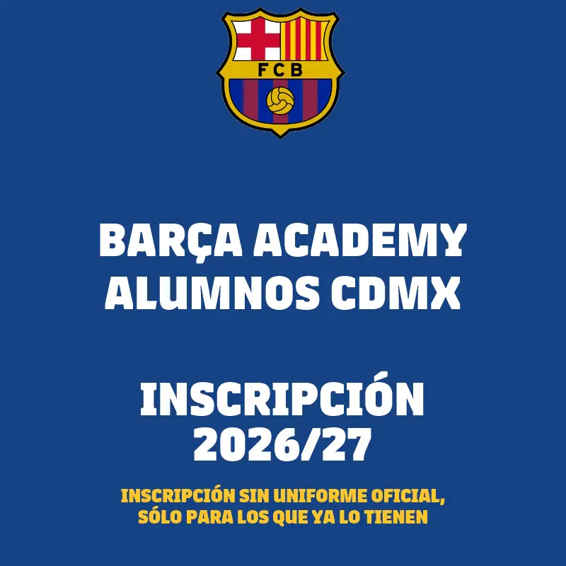 Academia CDMX 2026/27 Femenino 3 Días