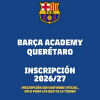 Academia QRO 2026/27 (sin uniforme)